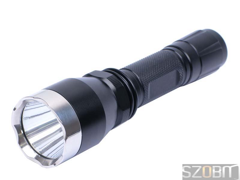 High Power CREE XM-L T6 LED Flashlight with Steel Head