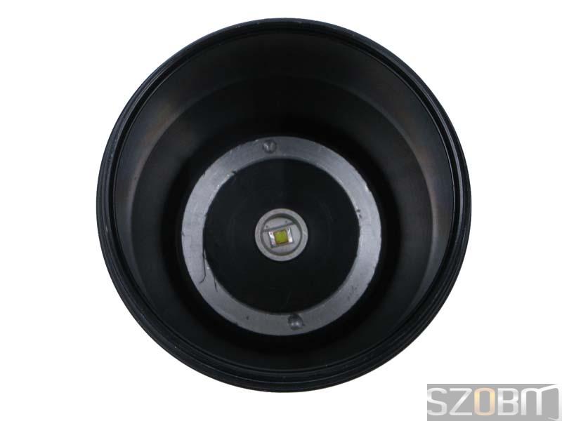 High Power CREE Q5 LED Flashlight with Steel Head