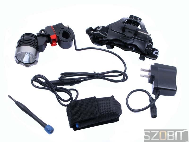 High Power CREE Q5 LED 3-Mode Rechargeable Headlamp-002