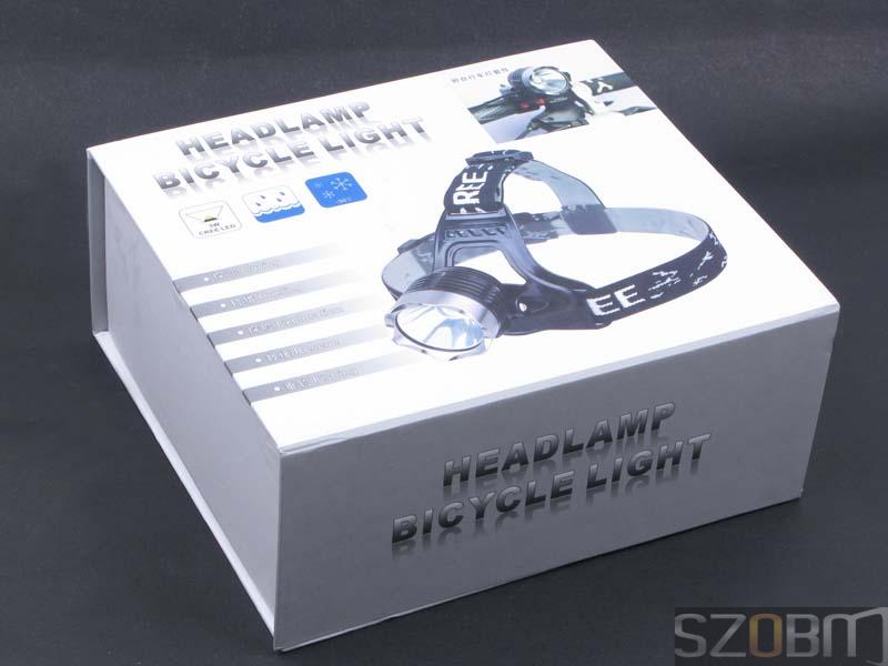 High Power CREE Q5 LED 3-Mode Rechargeable Headlamp-002