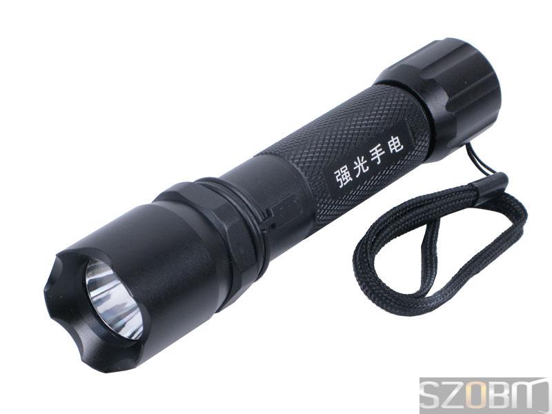 High Power CREE Q3 LED Rechargeable Flashlight for Police Use