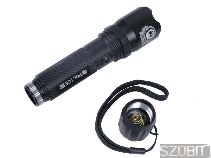 High Power CREE Q3 LED Rechargeable Flashlight for Police Use