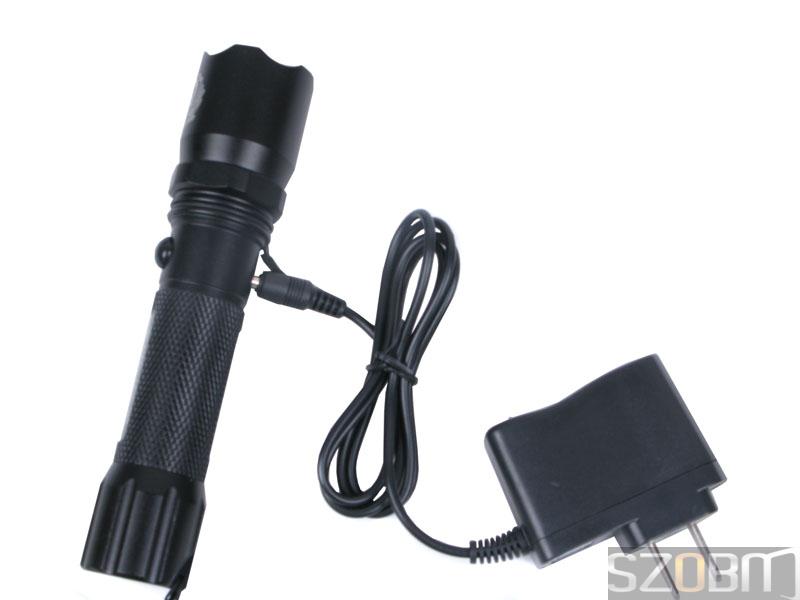 High Power CREE Q3 LED Rechargeable Flashlight for Police Use