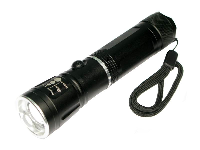 High Power CREE Q3 LED 3-Mode Zoom Flashlight Torch