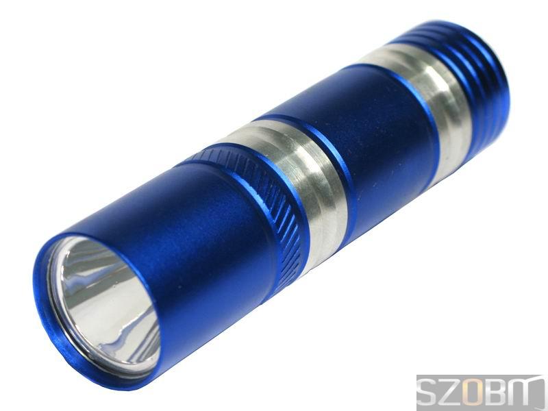 High Power 1W LED Flashlight (Blue)