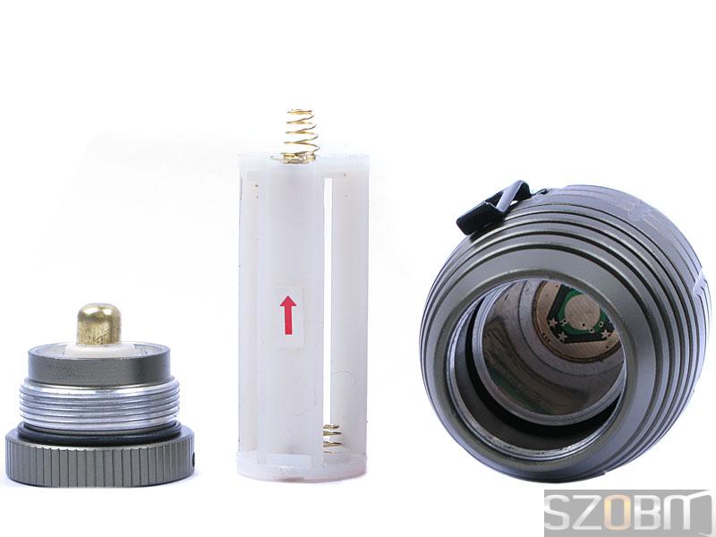 Handy High Power CREE Q3 LED 3-Mode Torch with Clip