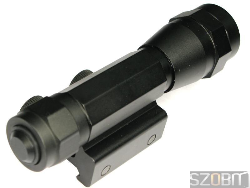 DT-001 CREE Q3 Aluminum LED Flashlight with Weaver Base