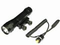 DT-001 CREE Q3 Aluminum LED Flashlight with Weaver Base