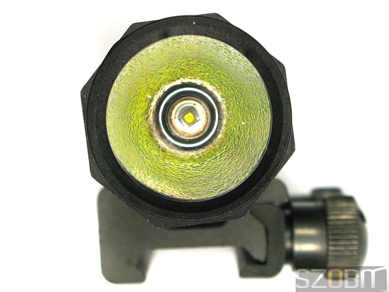 DT-001 CREE Q3 Aluminum LED Flashlight with Weaver Base