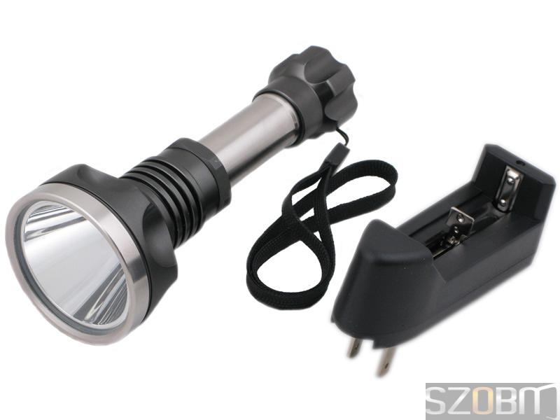 CREE XM-L T6 LED 5-Mode Flashlight Torch with 18650 Battery Char