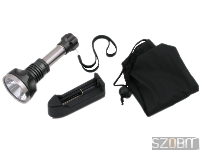 CREE XM-L T6 LED 5-Mode Flashlight Torch with 18650 Battery Char