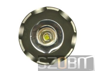 CREE Q3 LED 3-Mode Zoom Aluminum Flashlight ​with Attack Head