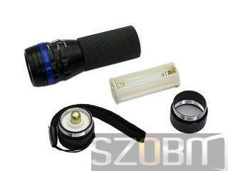 CREE Q2 LED 3 Modes Focus Aluminum Torch