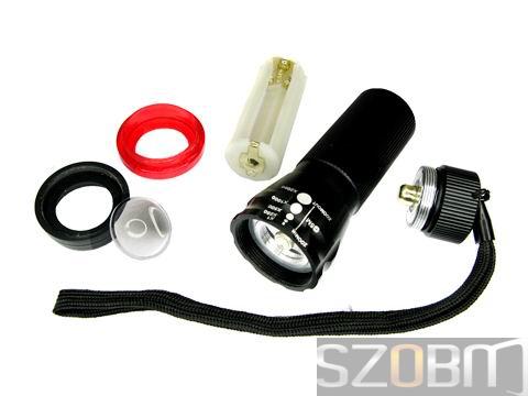 CREE 2030 3 mode Q2 LED regulable foci flashlight