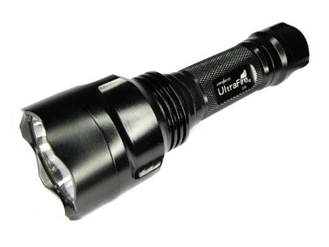 C8 P4 LED aluminum Flashlight