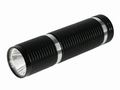 Aluminum High Power 1W LED Mini Flashlight (Black)