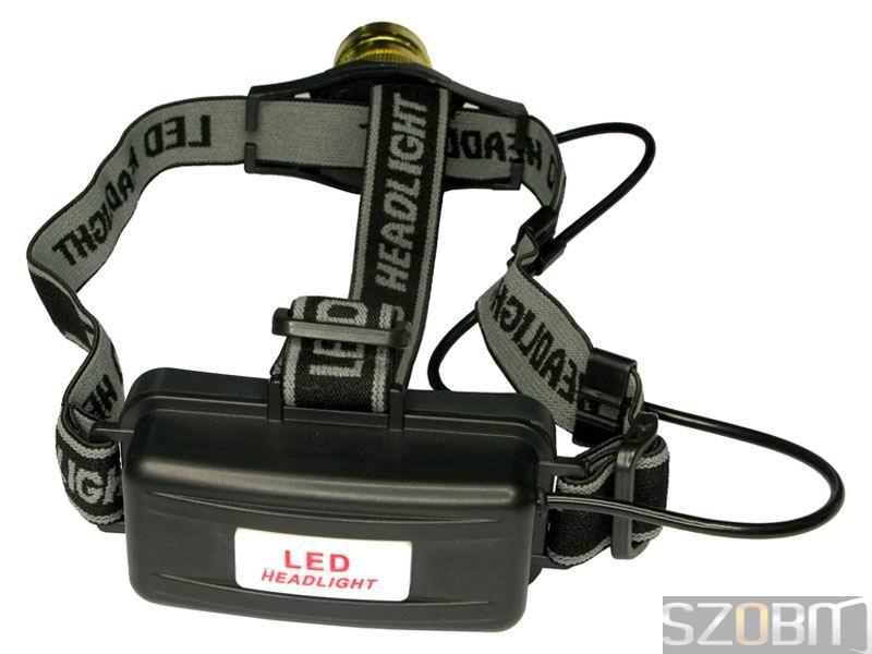 Aluminum CREE Q3 LED 3-Mode Camping Headlamp