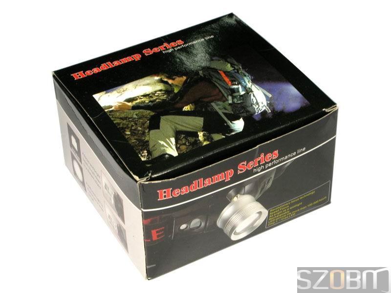 Aluminum CREE Q3 LED 3-Mode Camping Headlamp