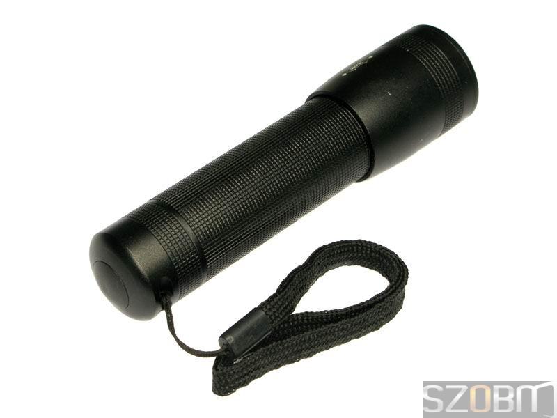 Aluminum CREE Q3 LED 3 Mode Zoom Flashlight