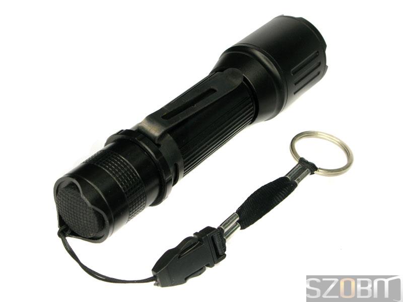 Aluminum CREE Q3 5 Mode Zoom Flashlight