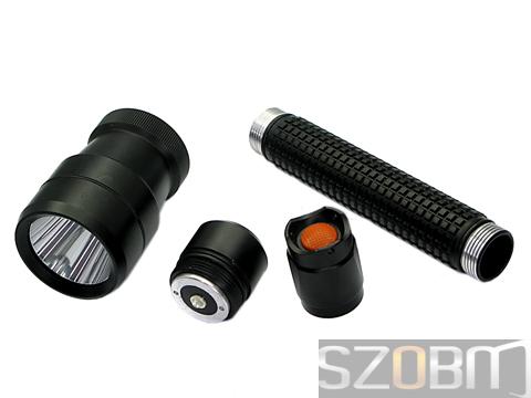 Aluminum Alloy CREE Q3 LED Glare Flashlight