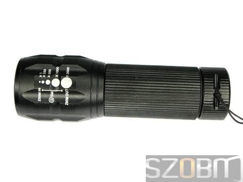 Aluminum 3-Mode Zooming CREE Q3 LED Flashlights