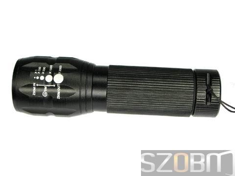 Aluminum 3-Mode Zooming CREE Q3 LED Flashlights