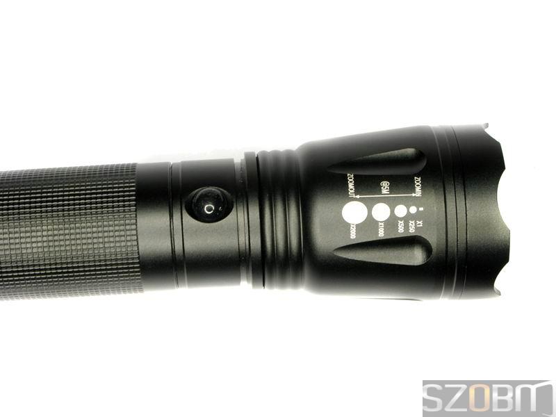 Adjustable Focus CREE Q3 LED 3 Mode flashlight / torches