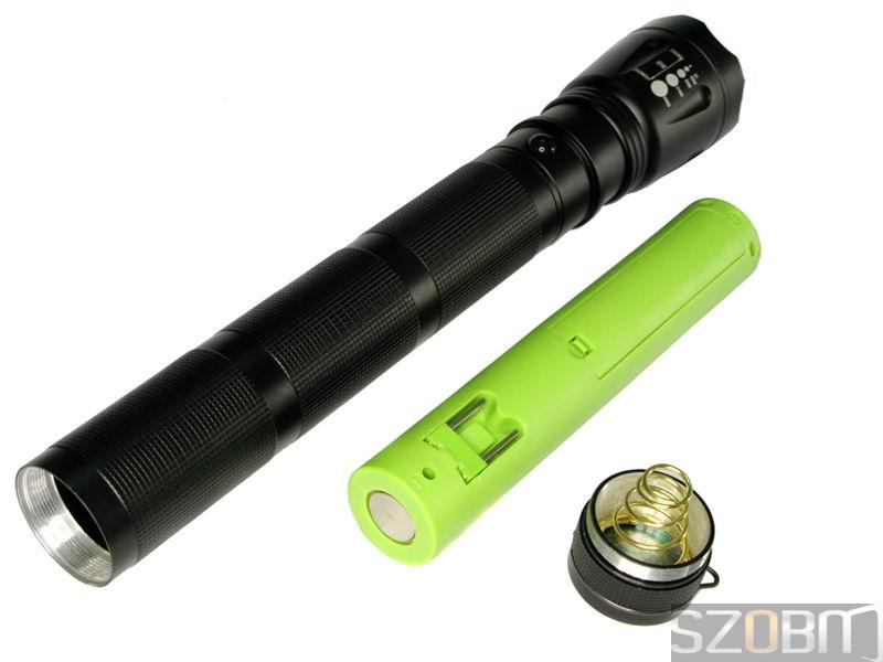 Adjustable Focus CREE Q3 LED 3 Mode flashlight / torches