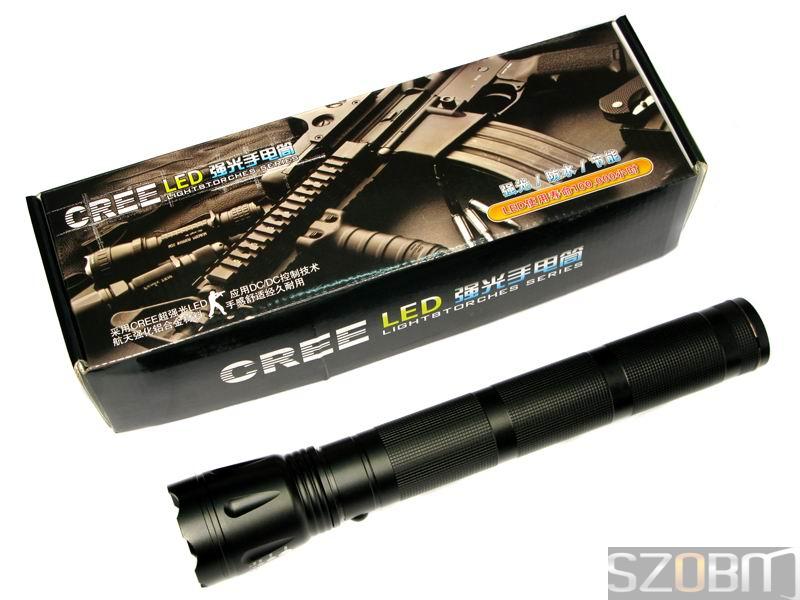 Adjustable Focus CREE Q3 LED 3 Mode flashlight / torches