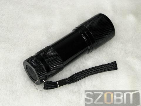 9LED UV Light 395-400nm LED Flashlight