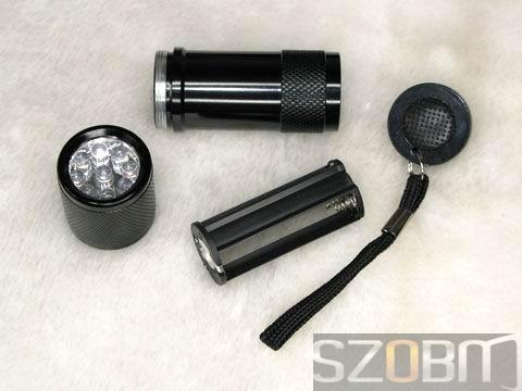9LED UV Light 395-400nm LED Flashlight