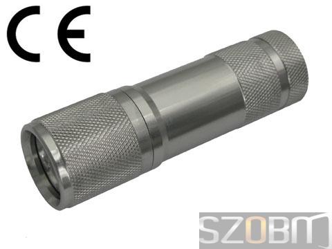 9LED aluminum Flashlight
