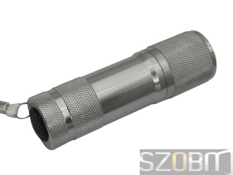 9LED aluminum Flashlight