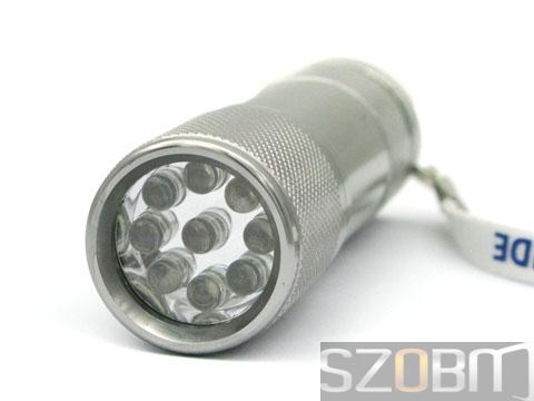 9LED aluminum Flashlight