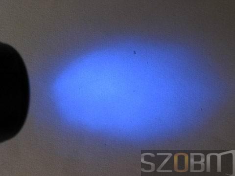 9 LED 375-380nm Purple Light UV LED Flashlight