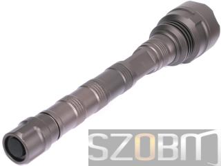 5-Mode aluminium LED Flashlight(3x18650)-Titanium