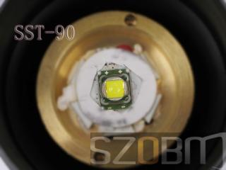 5-Mode aluminium LED Flashlight(3x18650)-Titanium