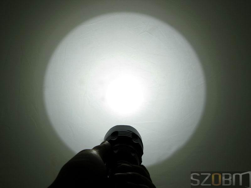 5 Modes CREE Q3 LED Aluminum Flashlight with Magnetic Switch
