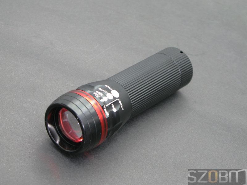 3W LED Three modes 3*AAA1.5V Battery Aluminum alloy flashlight