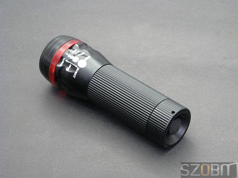 3W LED Three modes 3*AAA1.5V Battery Aluminum alloy flashlight