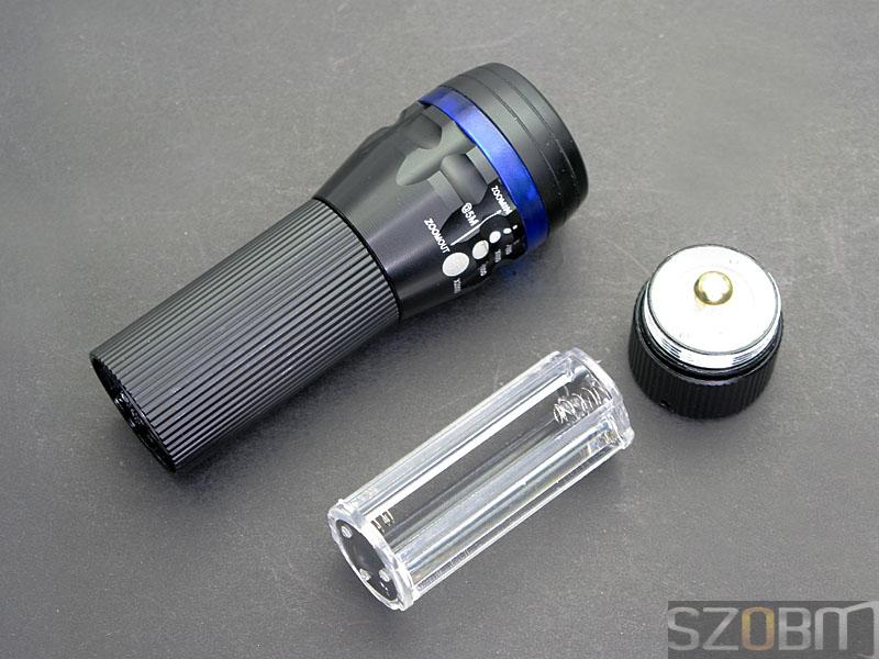 3W LED 3Mode Aluminum alloy flashlight