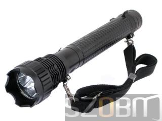 3 x CREE Q3 LED 5-Mode Rechargeable Flashlight