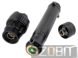 3 x CREE Q3 LED 5-Mode Rechargeable Flashlight