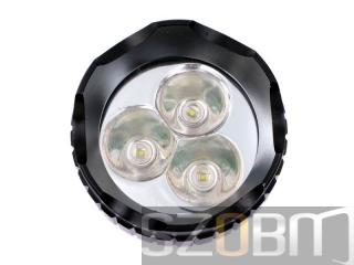 3 x CREE Q3 LED 5-Mode Rechargeable Flashlight