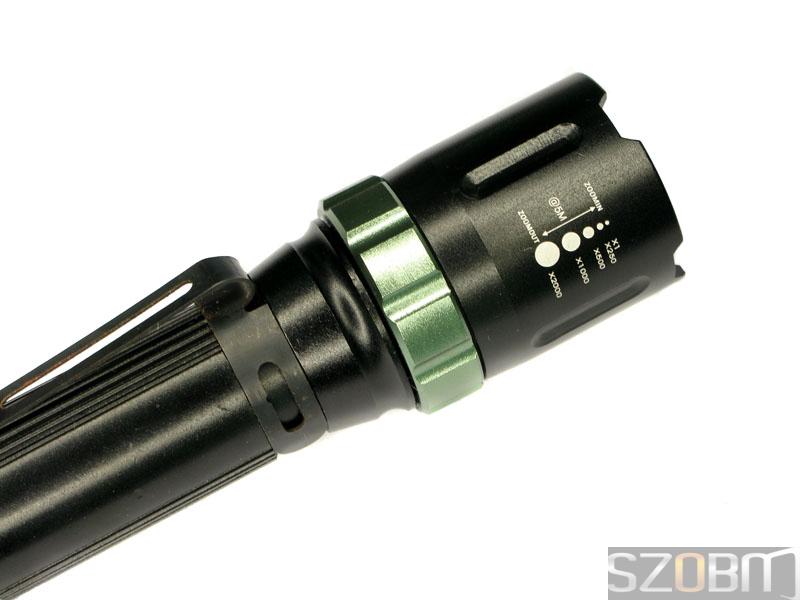 3 Mode CREE Q3 Adjustable Focus LED Flashlight