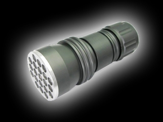 21LED UV Purple Light aluminum flashlight