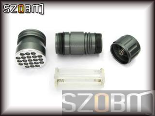 21LED UV Purple Light aluminum flashlight