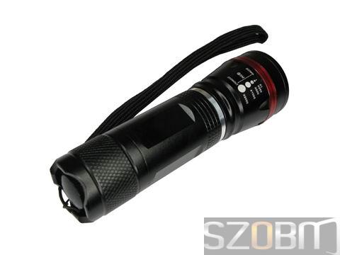 2025 3 mode CREE Q2 LED regulable foci flashlight