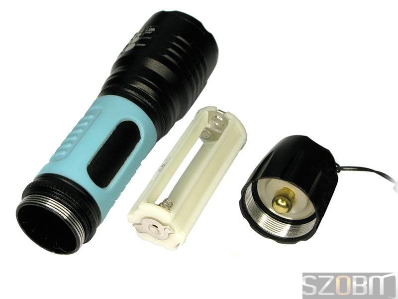 1W Super Power LED 3-Mode Zoom Flashlight